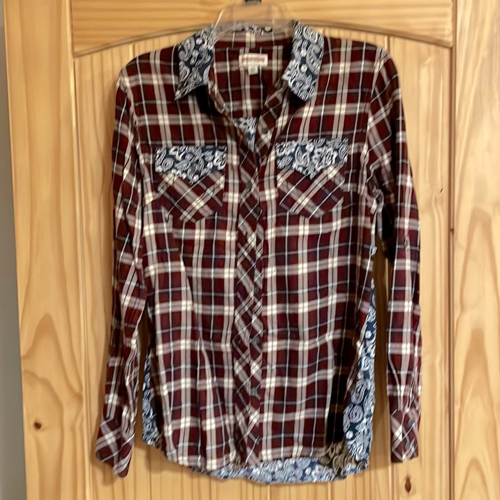 True Religion Jordan Slim fit blouse.